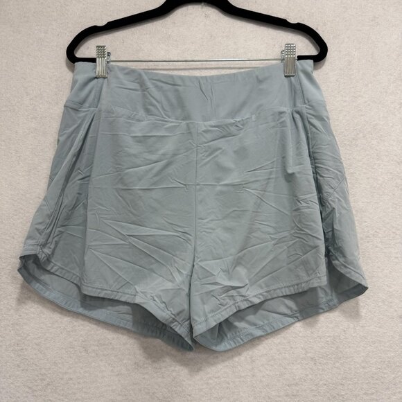 Nike Dri-FIT Shorts Womens Large Running Athletic Drawstring Liner Pocket Gym - Picture 1 of 10